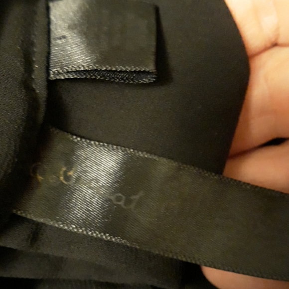 Petticoat Alley- black sheer blouse - Picture 6 of 6